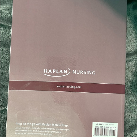 Nursing School Kaplan NCLEX-RN Book - Picture 2 of 2